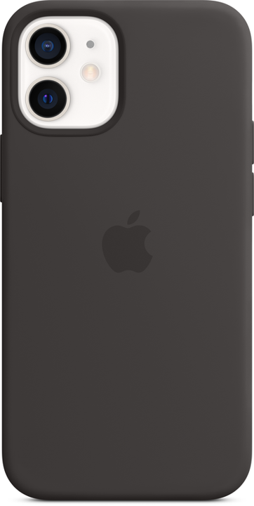 Case de silicona con MagSafe Para iPhone 12 mini - Negro
