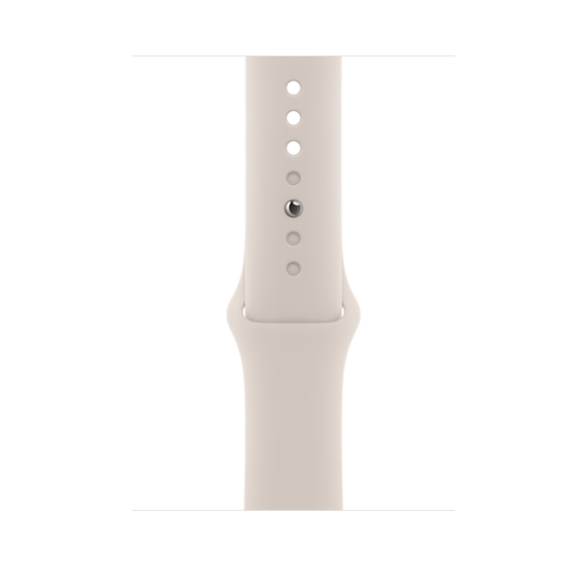 Correa deportiva blanco estelar para caja de 45 mm - S/M