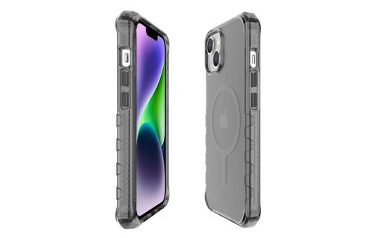 Case ITSKINS SUPREME MAGCLEAR Para iPhone 13/14 - Grafito