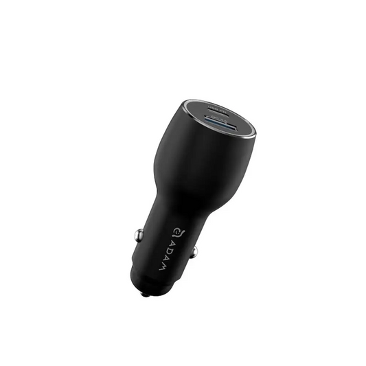 Cargador para Auto ADAM ELEMENTS OMNIA C1 PRO USB-C / USB-A de 83W - Negro
