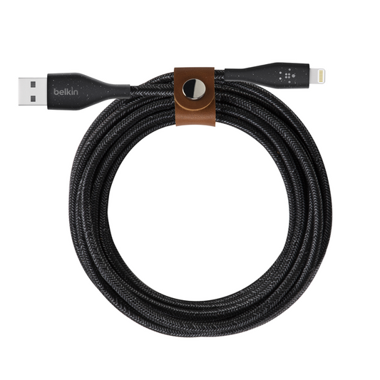 BK CABLE DURATEK P LIGHTNING USB3M-BK