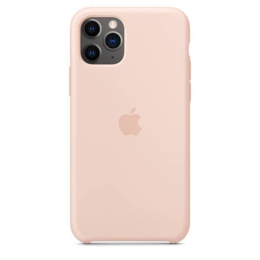 Case de silicona Para iPhone 11 Pro Rosa arena