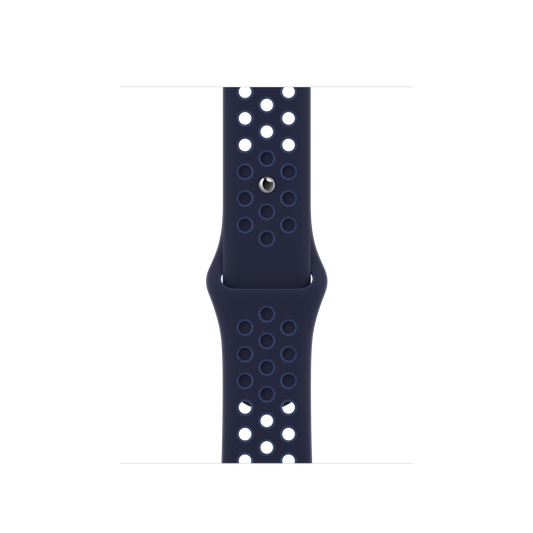 Correa deportiva Nike color platino puro 41 mm Platino puro/negro Talla única