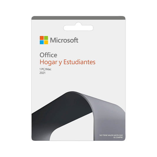 MICROSOFT OFFICE HOGAR Y ESTUDIANTES 2021