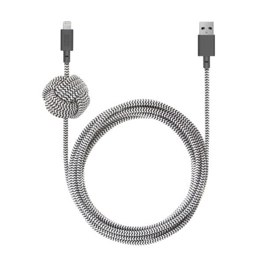 Cable Native Union USB a Lightning 3M - Zebra