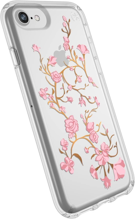 Case SPECK PRESIDIO CLEAR Para iPhone 8 - Transparente/Flores