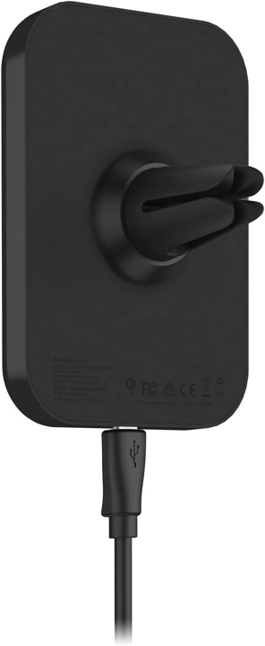 Cargador para iPhone inalámbrico para auto Negro