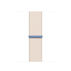 Correa loop deportiva blanco estelar para caja de 41 mm