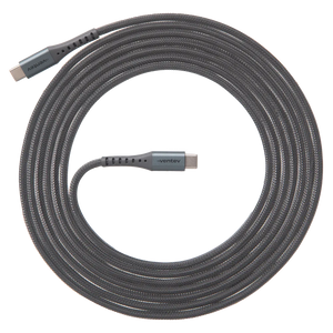 Cable de Aleacion VENTEV USB-C a USB-C 10FT - Acero