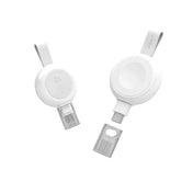 Cargador Inalámbrico Magnético Adam Elements para Apple Watch OMNIA A1 - Blanco