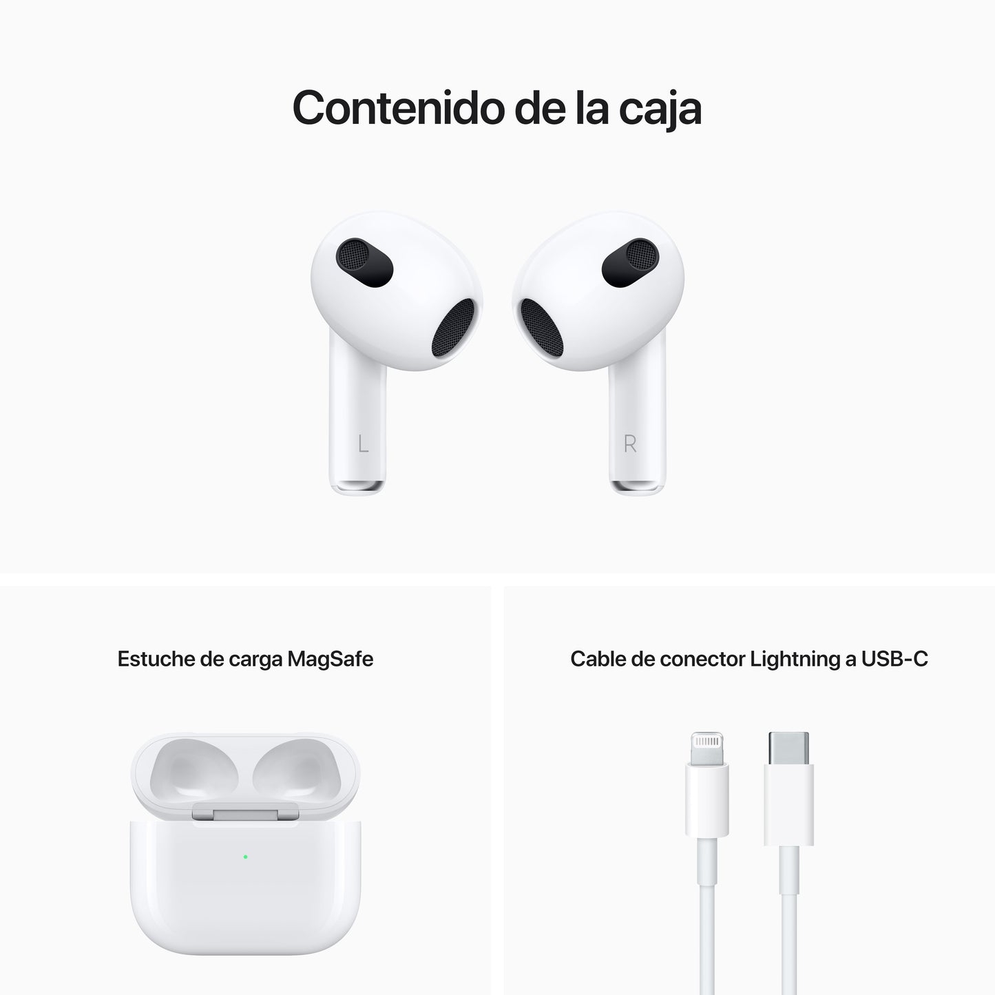 AirPods tercera generacion Lightning  en www.mac-center.com