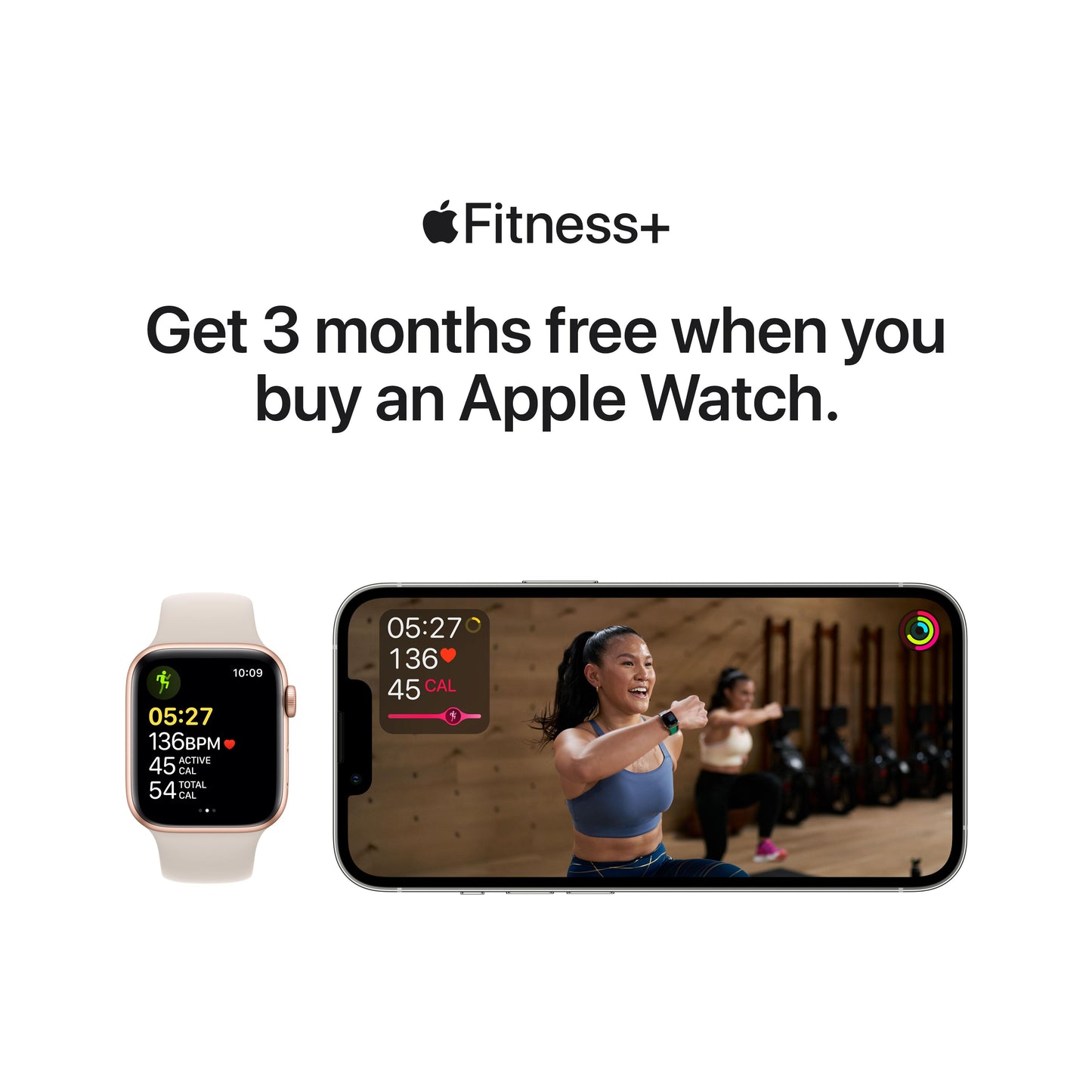 Apple Watch SE (GPS) - Caja de aluminio en plata de 44 mm - Correa deportiva en color abismo - Talla única