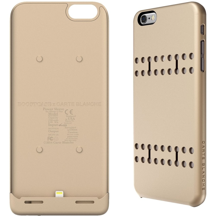 Case con Batería Externa Pro Para iPhone 6 - Dorado
