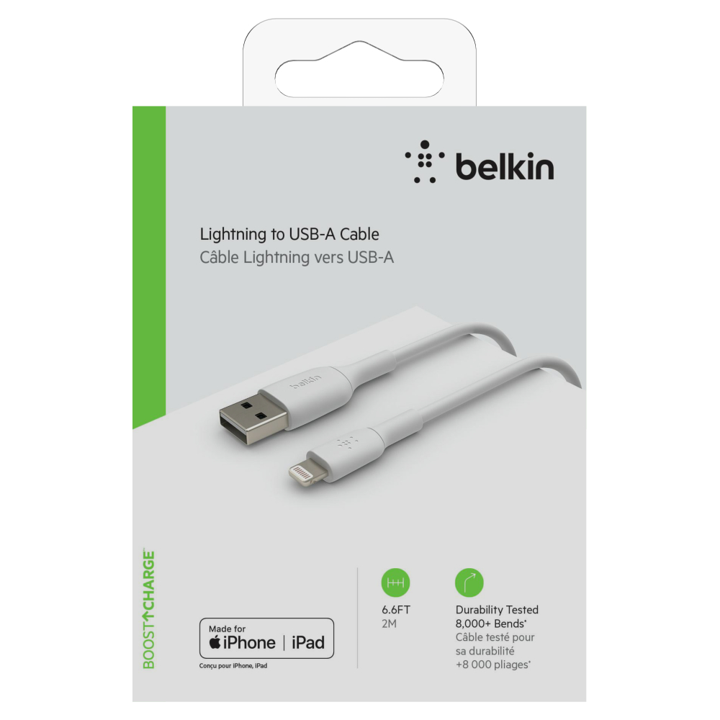 BELKIN BOOST CHARGE LIGHTNING CABLE USB-