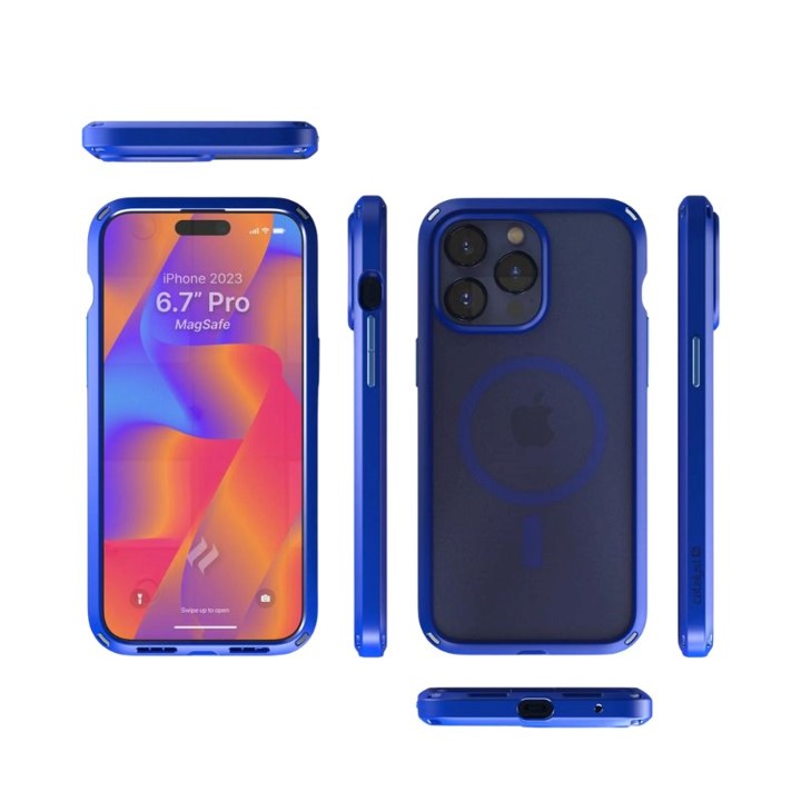 Case CATALYST INFLUENCE con MagSafe para iPhone 15 Pro Max  - Azul oceano
