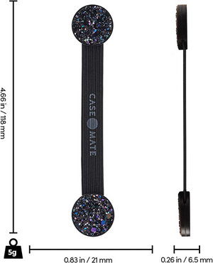 Correa CASE MATE Para iPhone - Negro Brillante