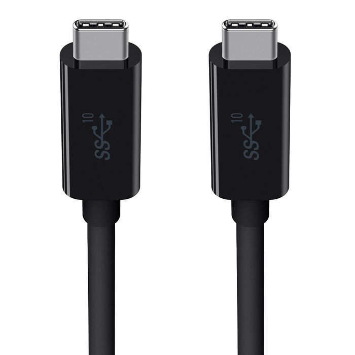 Cable Belkin USB-C a USB-C Negro