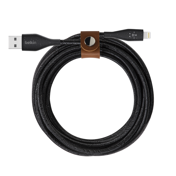 BK CABLE DURATEK P LIGHTNING USB3M-BK