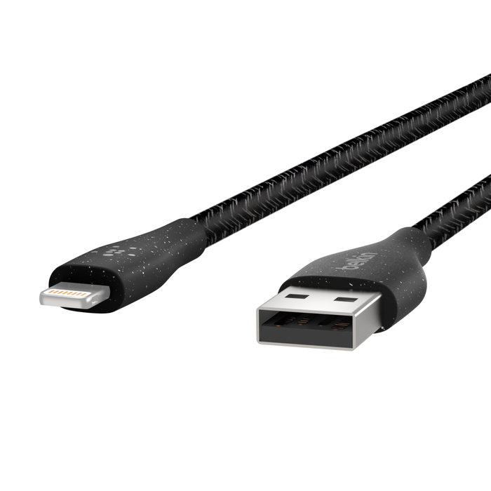 BK CABLE DURATEK P LIGHTNING USB3M-BK