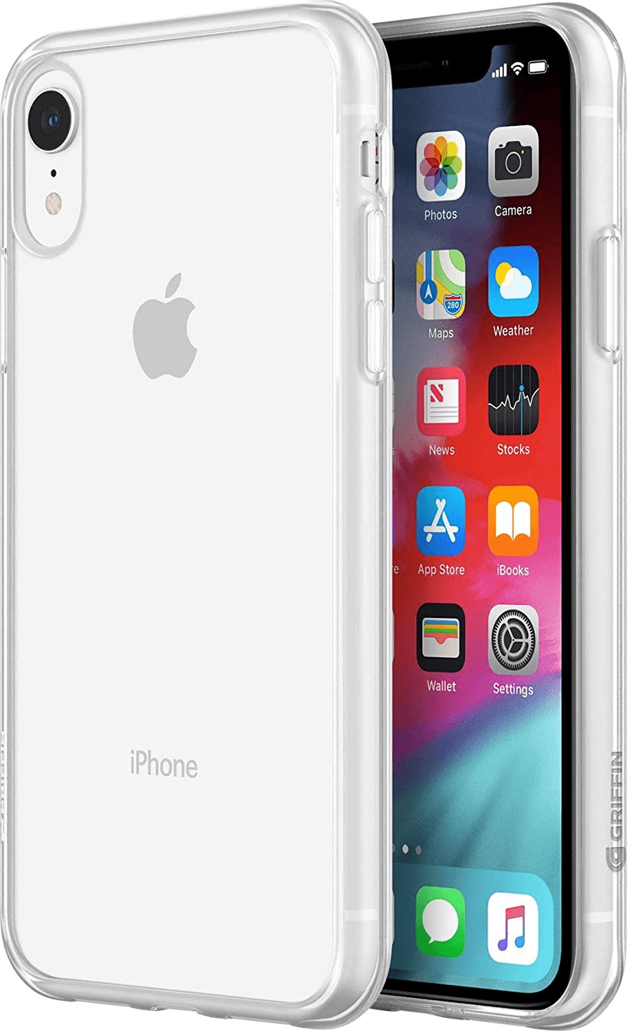 Funda Griffin para iPhone XR Transparente