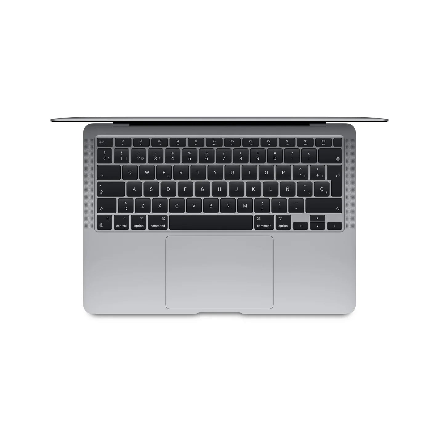 MacBook Air de 13 pulgadas Chip M1 de Apple con CPU de ocho núcleos y GPU de siete núcleos 8GB Gris espacial 256 GB
