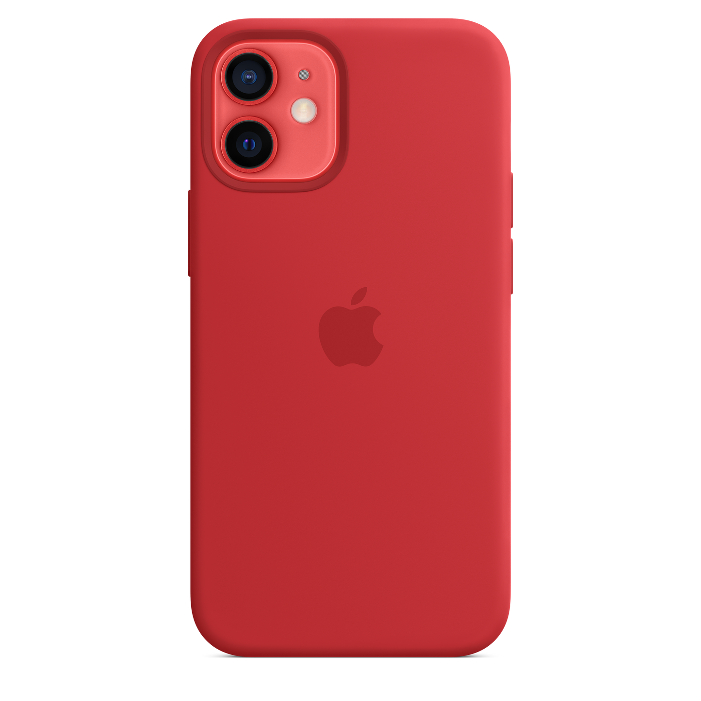 Case de silicona con MagSafe Para iPhone 12 mini (PRODUCT)RED