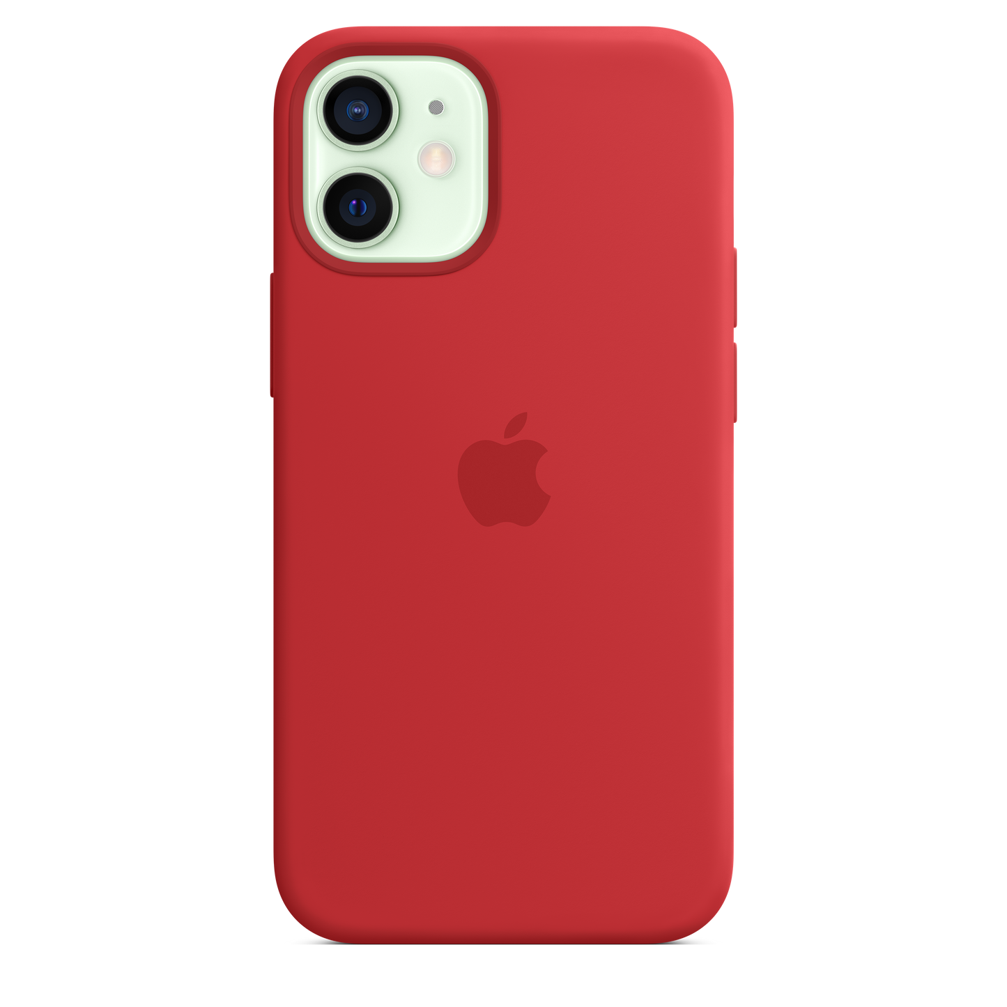 Case de silicona con MagSafe Para iPhone 12 mini (PRODUCT)RED
