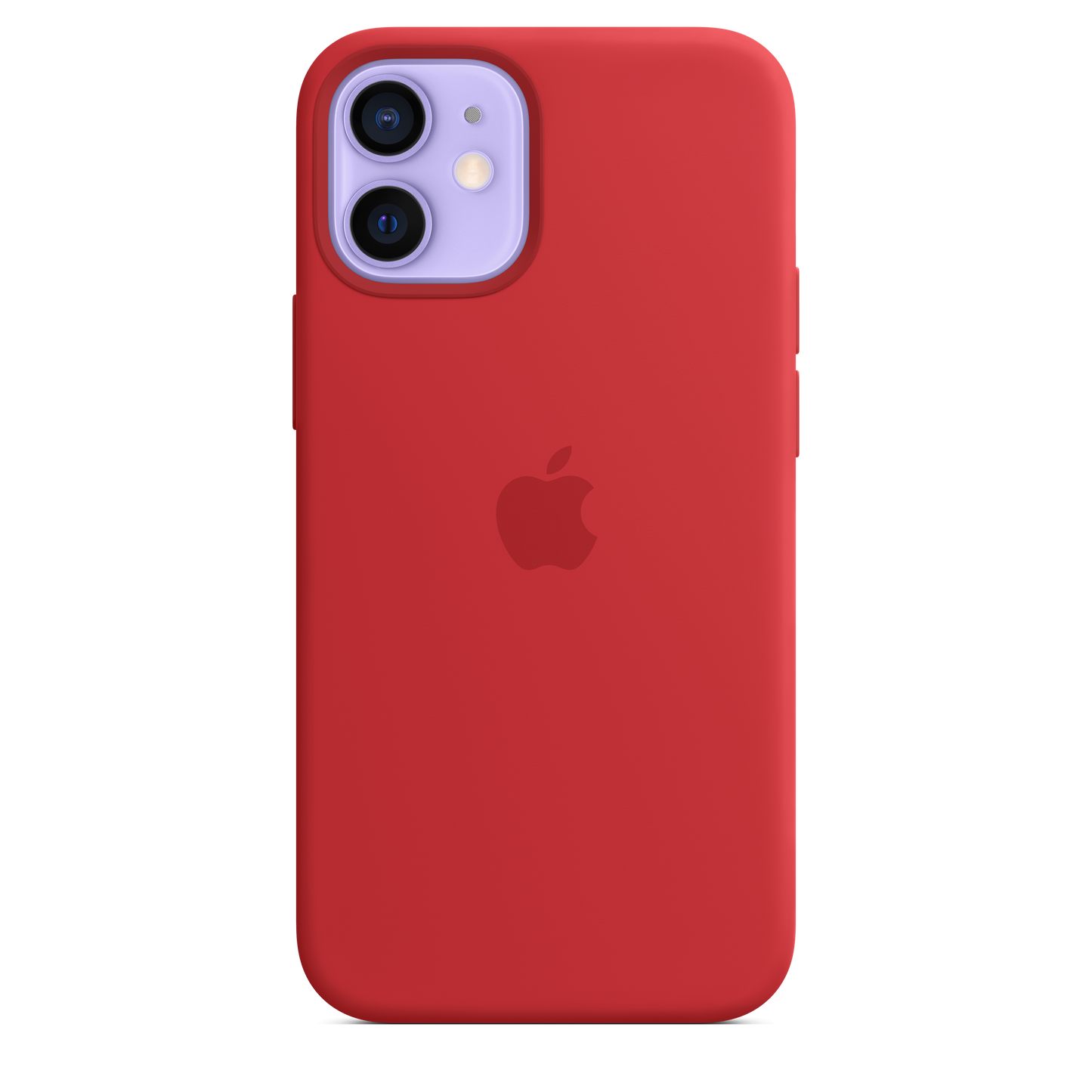Case de silicona con MagSafe Para iPhone 12 mini (PRODUCT)RED