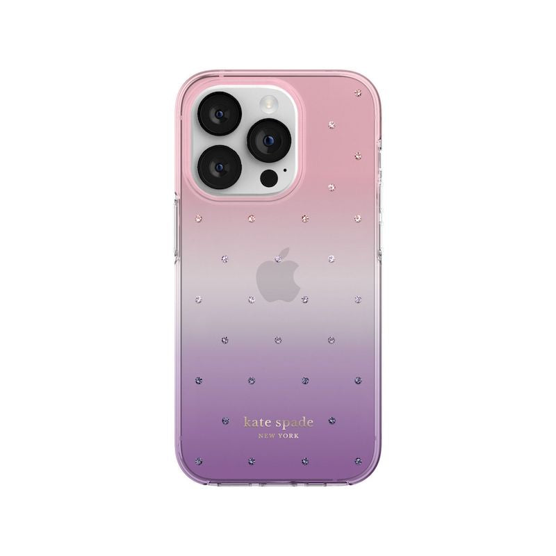 Case KATE SPADE NY Protective para iPhone 14 Pro Max - Violet/pink
