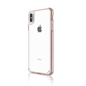 Funda Patchworks para iPhone Xs Rosa