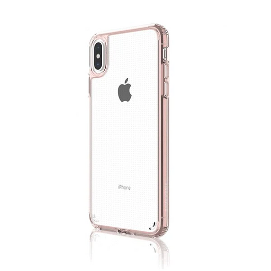 Funda Patchworks para iPhone Xs Rosa
