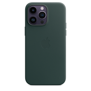 Funda de piel con MagSafe para el iPhone 14 Pro Max - Verde bosque