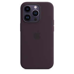 Funda de silicona con MagSafe para el iPhone 14 Pro - Baya de saúco