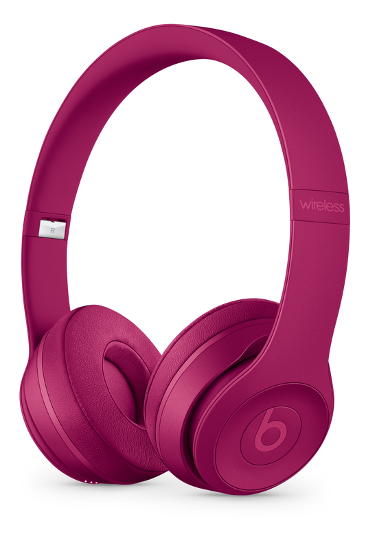 Auriculares Beats Solo3 Wireless - Neighbourhood Collection - Rojo borgoña