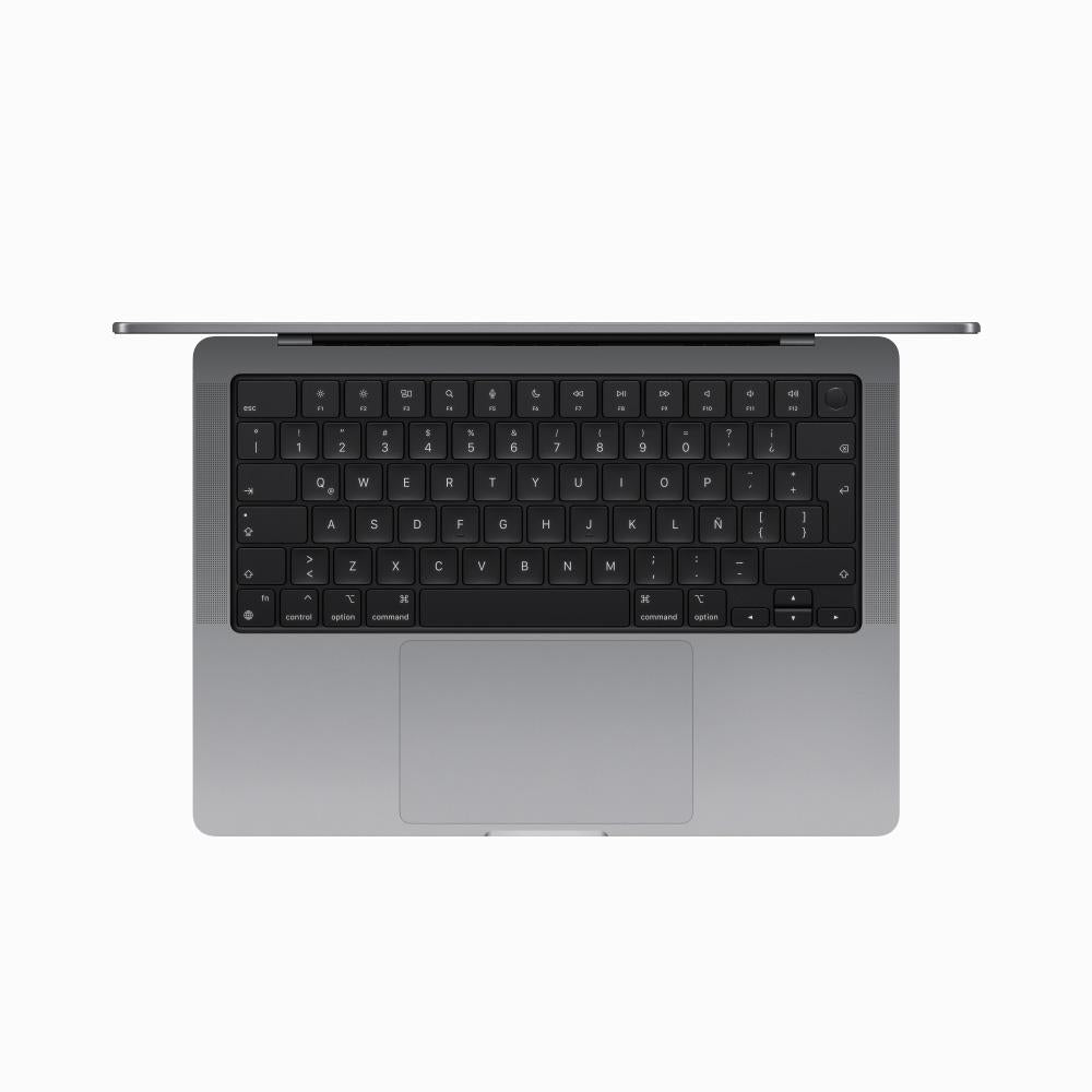 MacBook Pro de 14 pulgadas Chip M3 de Apple con CPU de 8 núcleos y GPU de 10 núcleos 8GB Gris espacial 512 GB