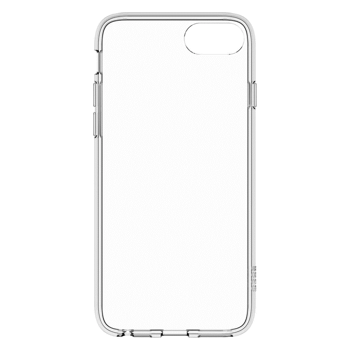 Case QDOS Hybrid para iPhone SE / 8 / 7 / 6 -  Transparente