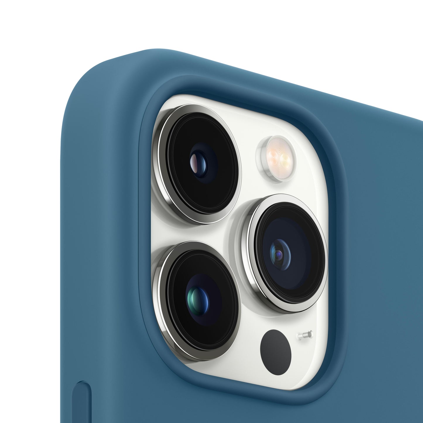 Estuche de silicona con MagSafe para el iPhone 13 Pro - Azul polar
