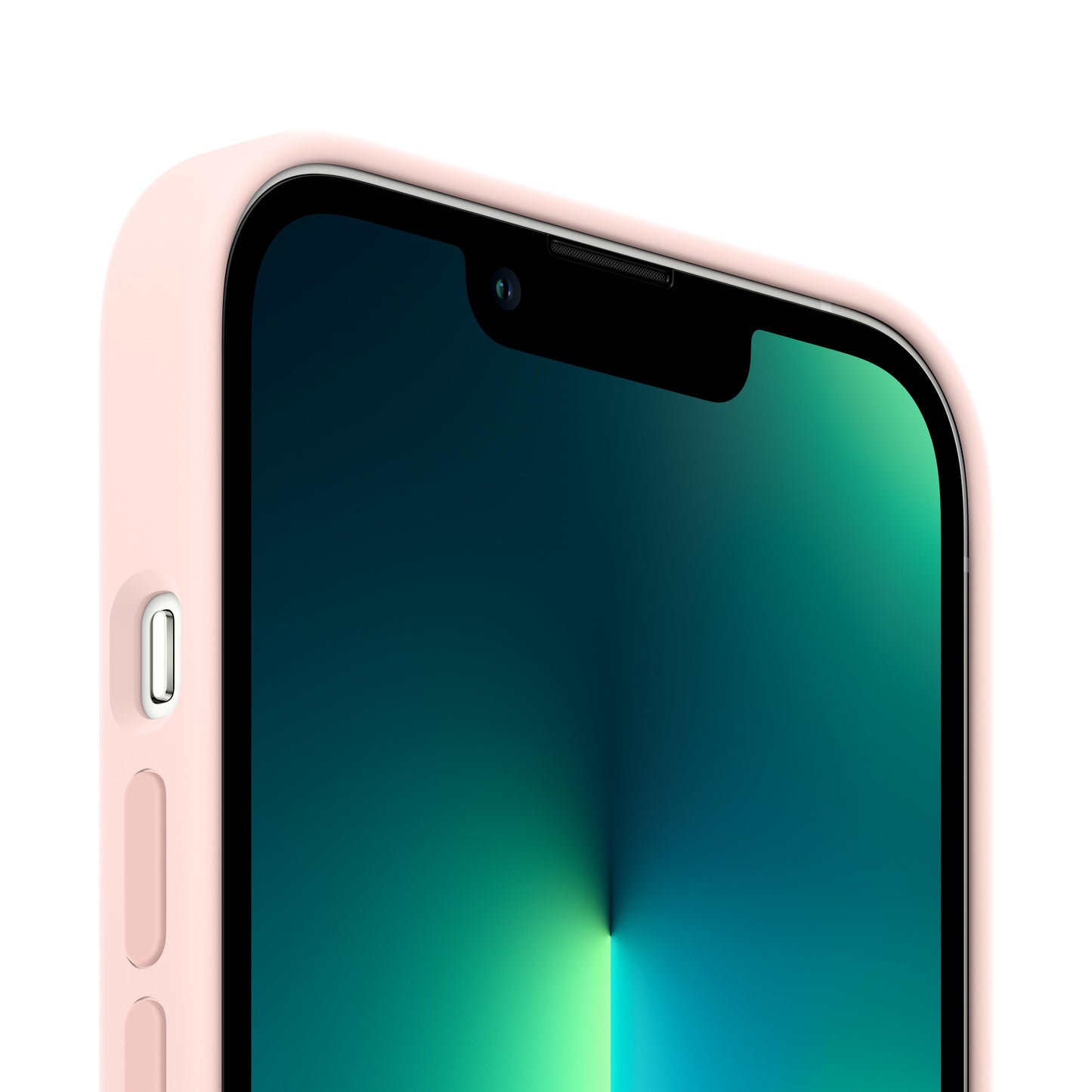 Estuche de silicona con MagSafe para el iPhone 13 Pro Max - Rosa caliza