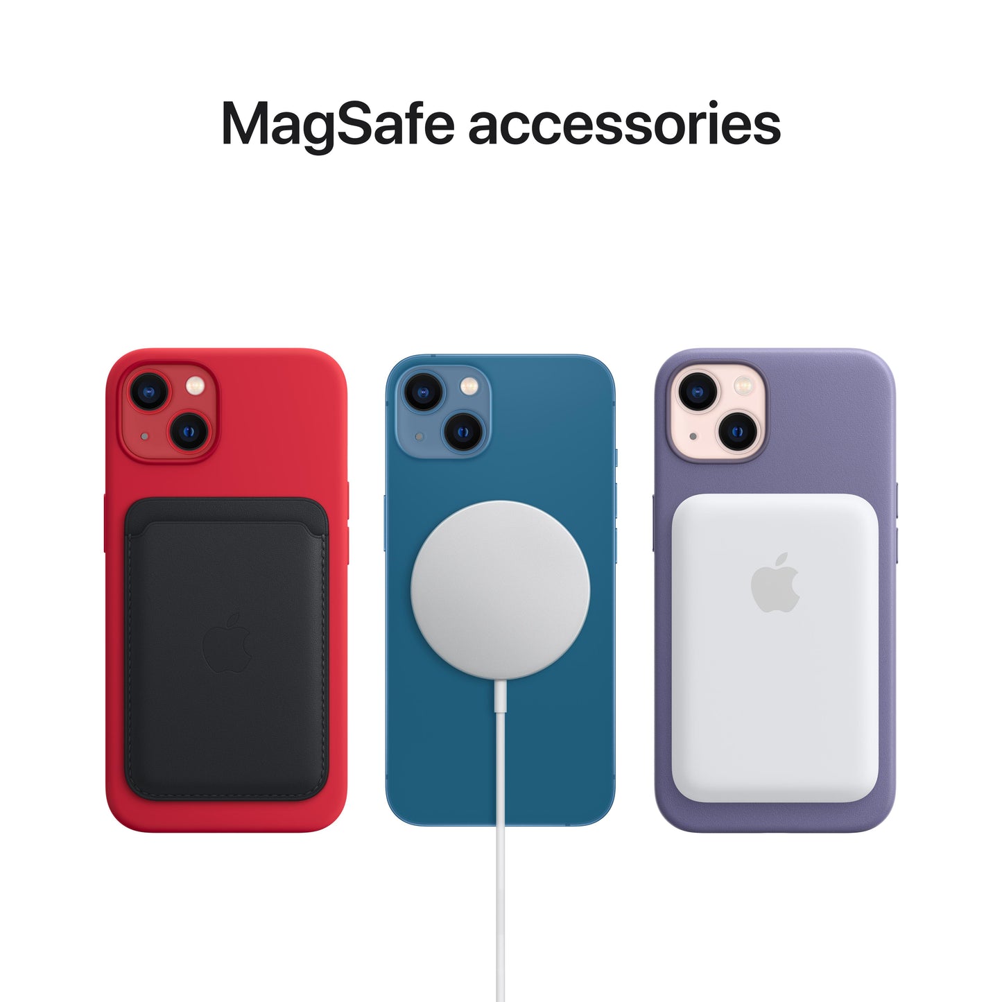 Estuche de silicona con MagSafe para el iPhone 13 - Medianoche