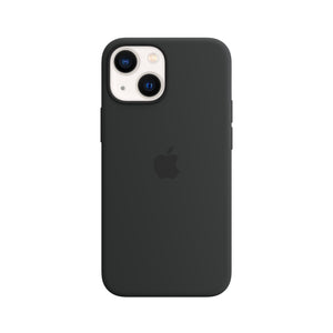 Estuche de silicona con MagSafe para el iPhone 13 mini - Medianoche