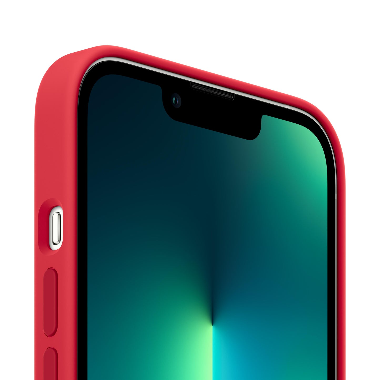 Estuche de silicona con MagSafe para el iPhone 13 Pro - (PRODUCT)RED