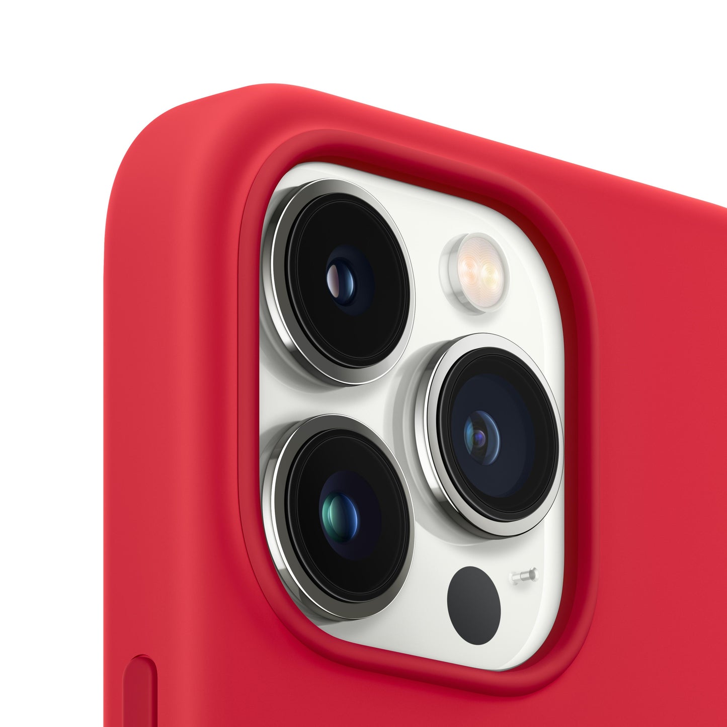 Estuche de silicona con MagSafe para el iPhone 13 Pro - (PRODUCT)RED