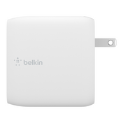 Cargador de Pared Dual USB-C PD GAN 68W - Blanco