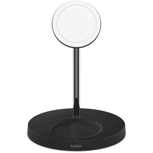 Stand Wireless MagSafe 2-IN-1 COMPATIBLE-SR iPhone 12/13-BLACK
