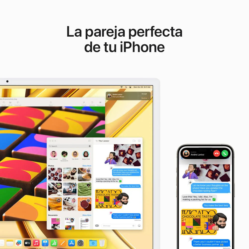 iMac con pantalla Retina 4,5K de 24 pulgadas Chip M3 de Apple con CPU de 8 núcleos y GPU de 10 núcleos 8GB Plata 256 GB