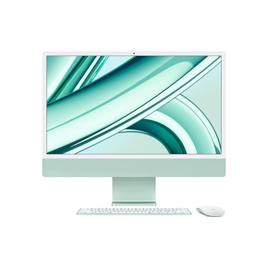 iMac con pantalla Retina 4,5K de 24 pulgadas Chip M3 de Apple con CPU de 8 núcleos y GPU de 10 núcleos 8GB Verde 256 GB
