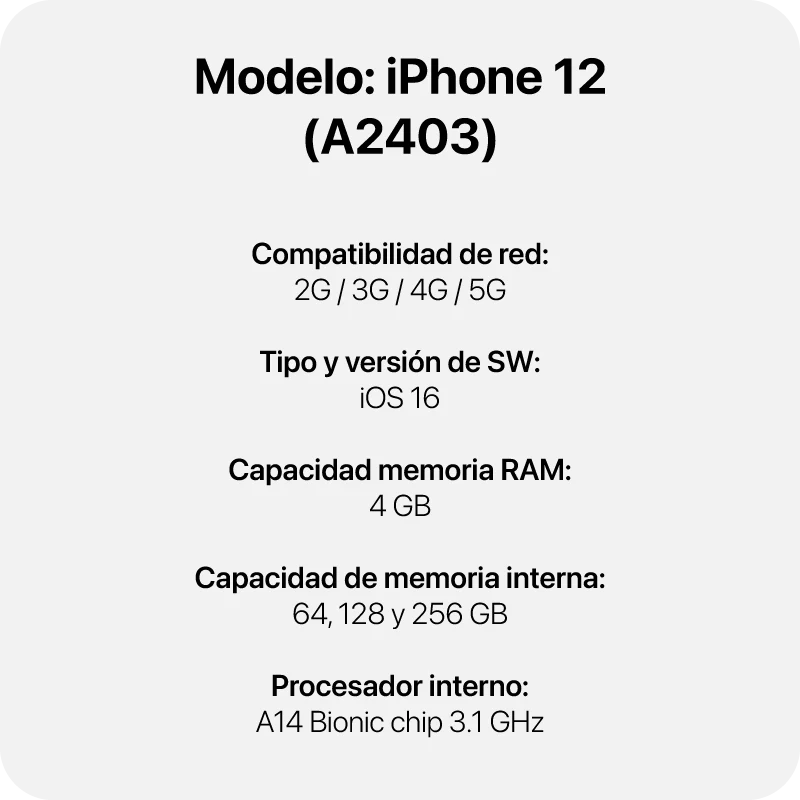 iPhone 12 256 GB Verde
