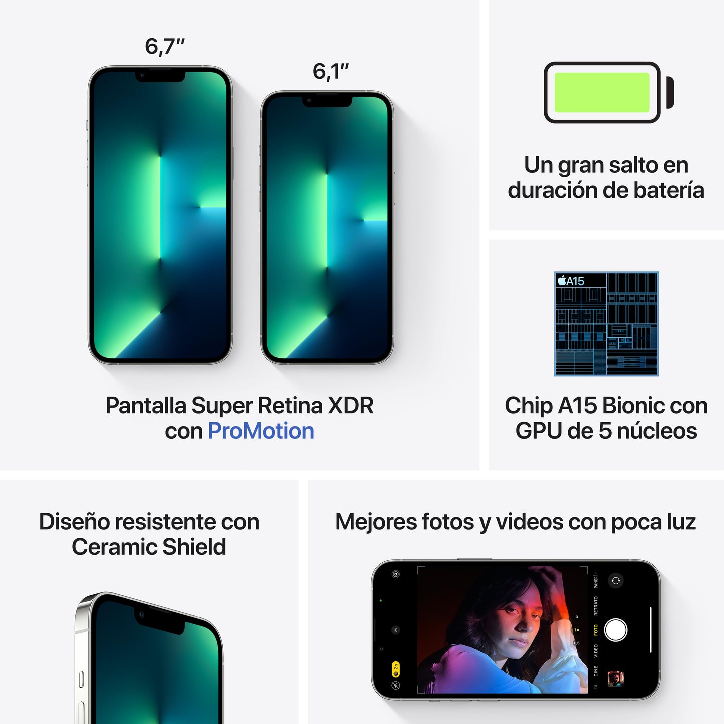 iPhone 13 Pro Max 1 TB Plata