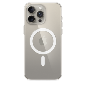 Funda transparente con MagSafe para el iPhone 15 Pro Max