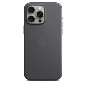 Funda de FineWoven con MagSafe para el iPhone 15 Pro Max - Negro